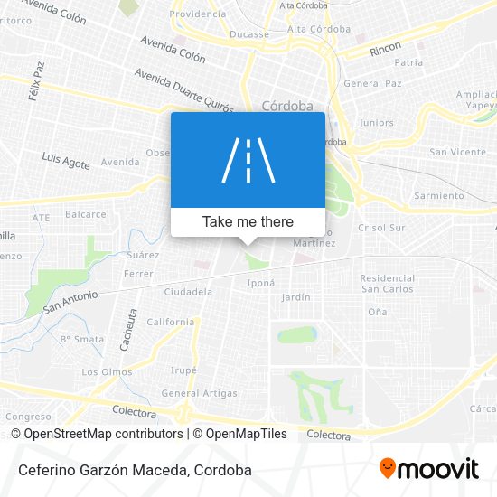 Ceferino Garzón Maceda map