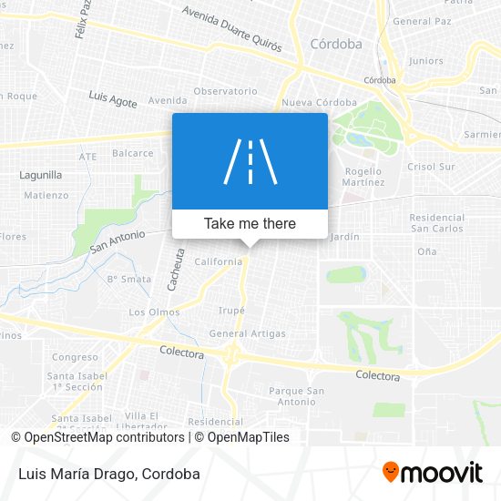 Luis María Drago map