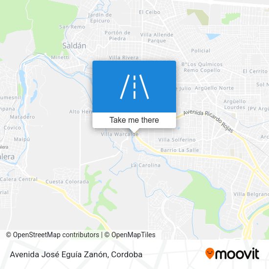 Avenida José Eguía Zanón map