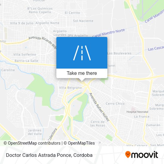 Doctor Carlos Astrada Ponce map