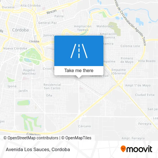 Mapa de Avenida Los Sauces