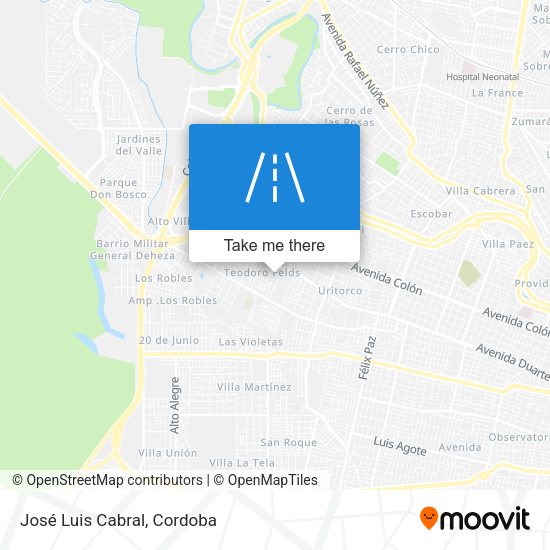 Mapa de José Luis Cabral