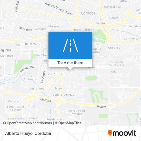 Mapa de Alberto Hueyo