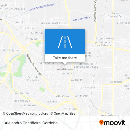 Mapa de Alejandro Castiñeira