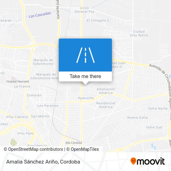 Amalia Sánchez Ariño map