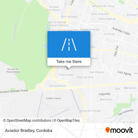 Mapa de Aviador Bradley