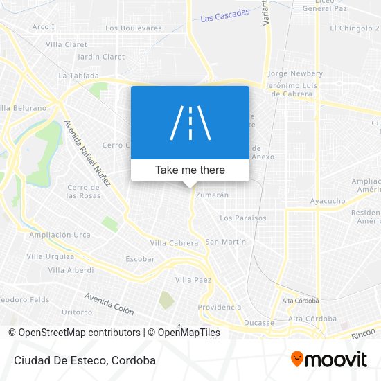 Mapa de Ciudad De Esteco