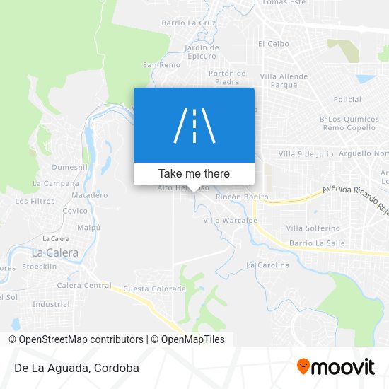 Mapa de De La Aguada