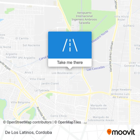 Mapa de De Los Latinos