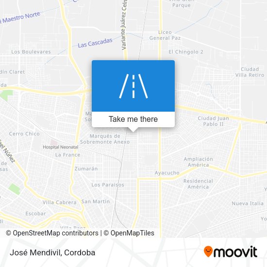 Mapa de José Mendivil