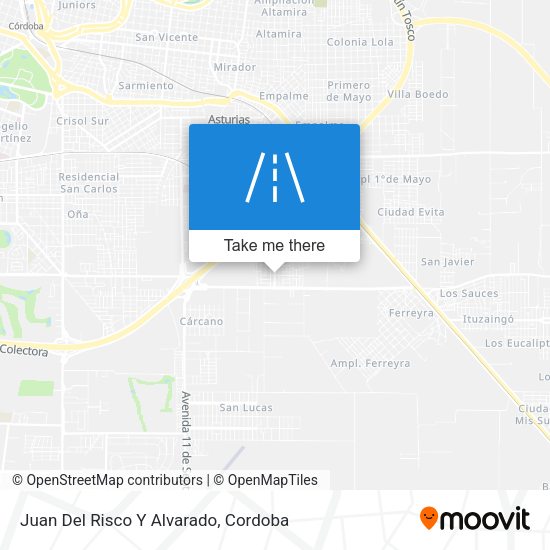Juan Del Risco Y Alvarado map