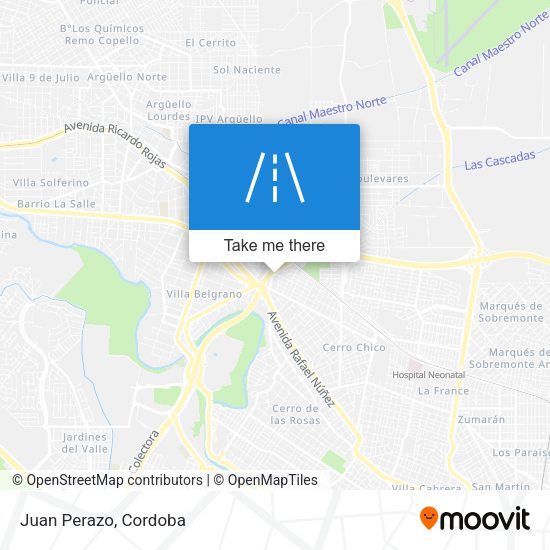 Mapa de Juan Perazo