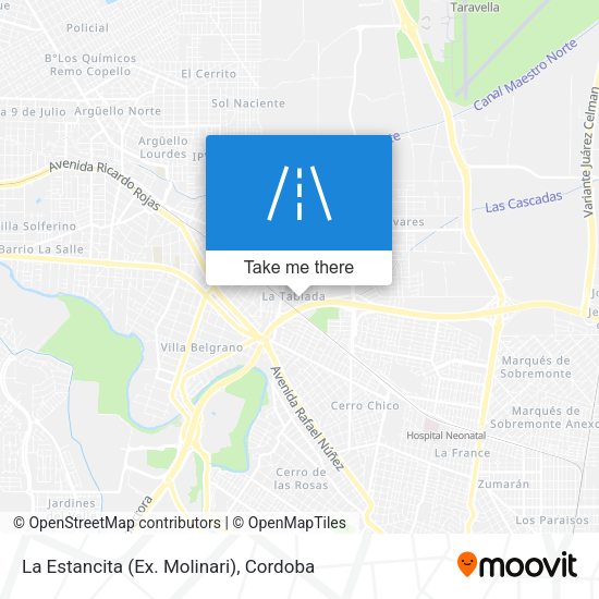 La Estancita (Ex. Molinari) map