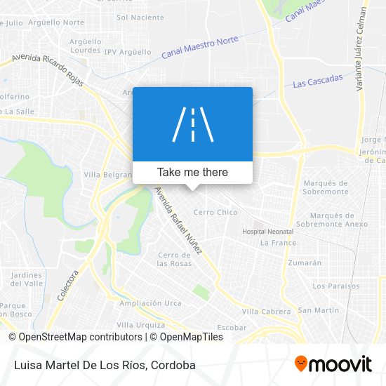 Luisa Martel De Los Ríos map