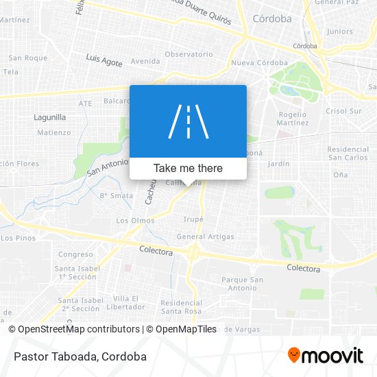 Pastor Taboada map