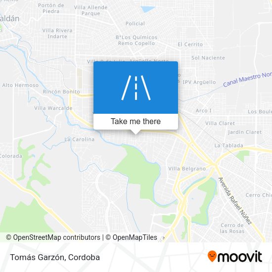 Tomás Garzón map