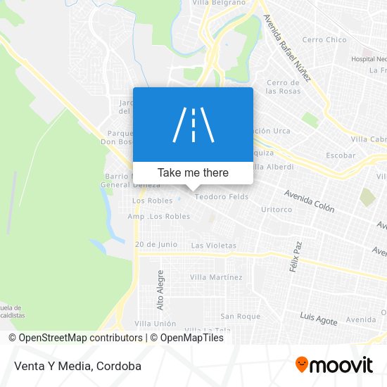 Mapa de Venta Y Media