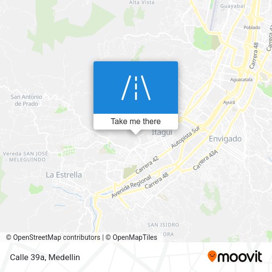 Mapa de Calle 39a