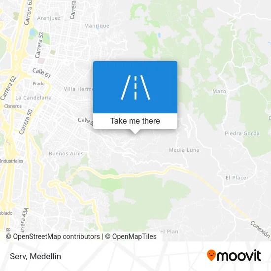 Serv map