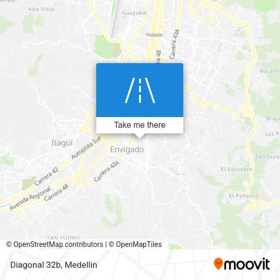 Diagonal 32b map