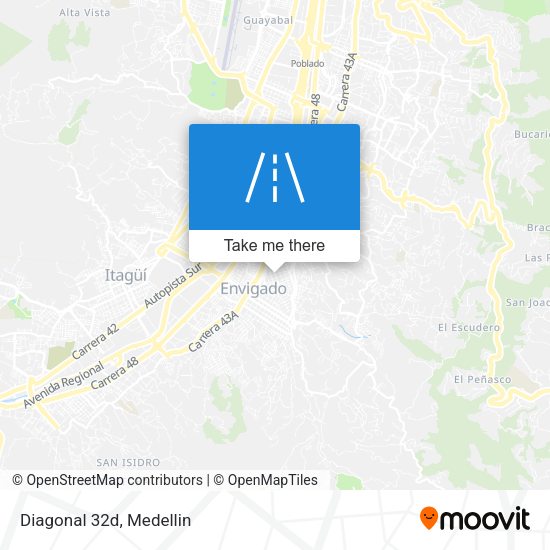 Mapa de Diagonal 32d