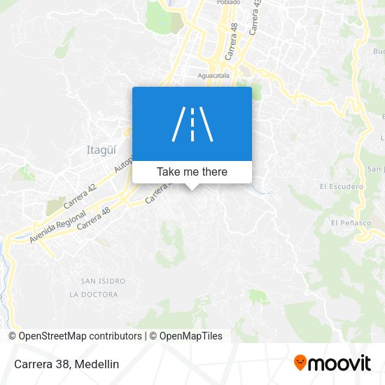 Mapa de Carrera 38