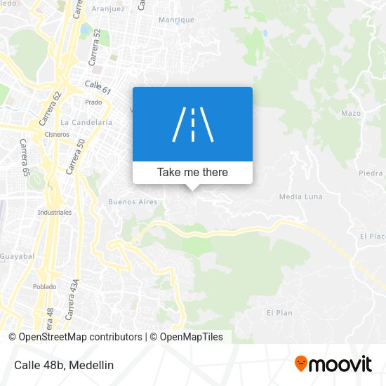 Mapa de Calle 48b