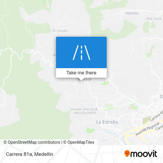 Mapa de Carrera 81a