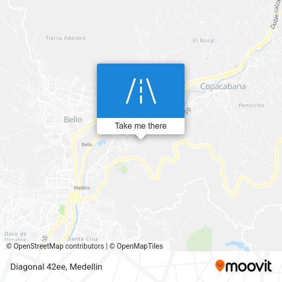 Mapa de Diagonal 42ee