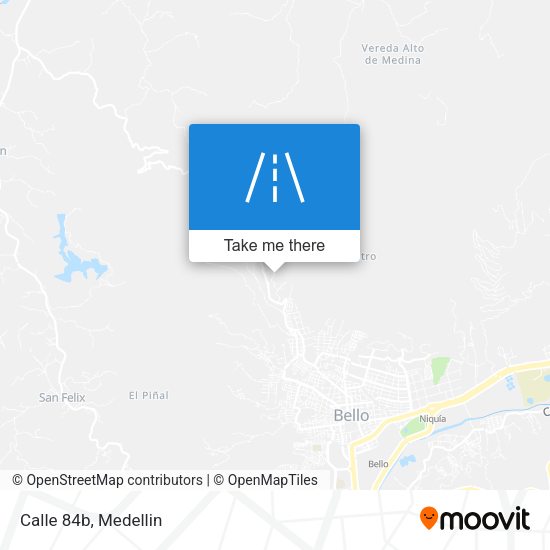 Mapa de Calle 84b