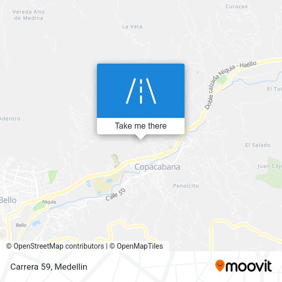 Mapa de Carrera 59