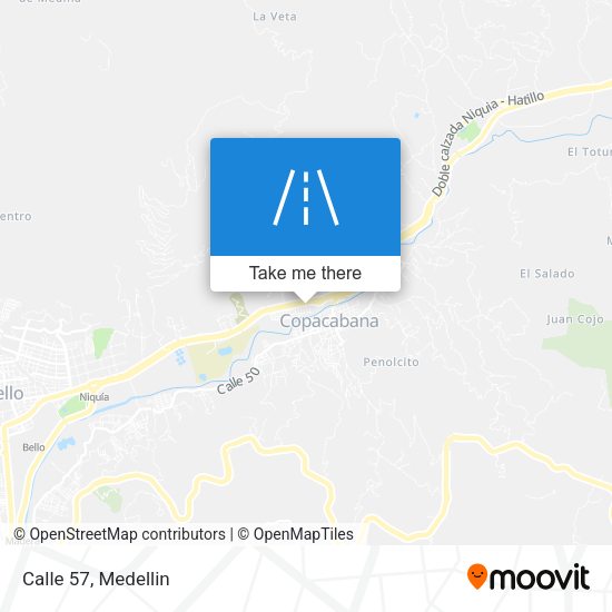 Mapa de Calle 57