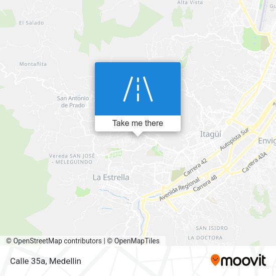 Calle 35a map