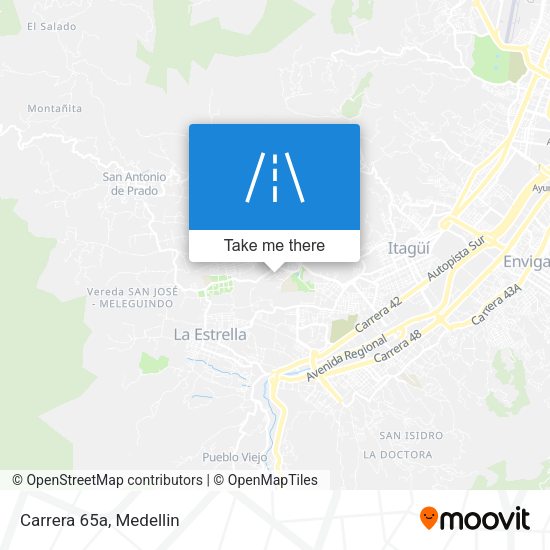Mapa de Carrera 65a