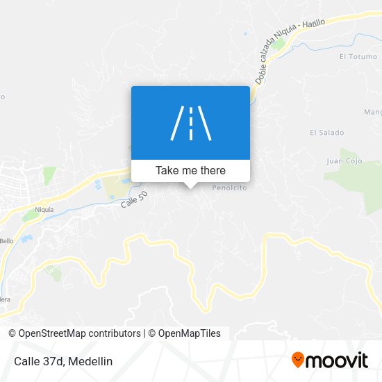 Mapa de Calle 37d