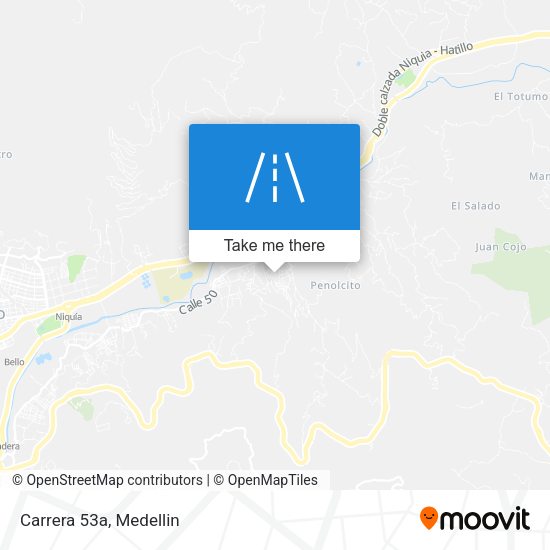 Mapa de Carrera 53a