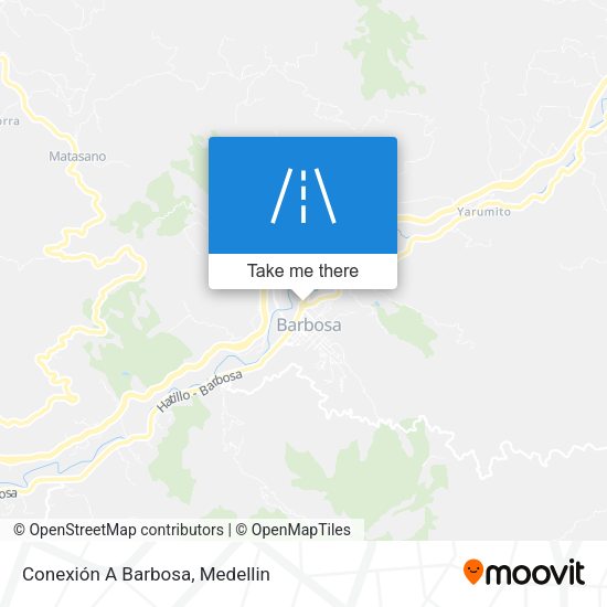 Conexión A Barbosa map