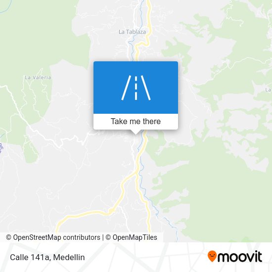 Mapa de Calle 141a