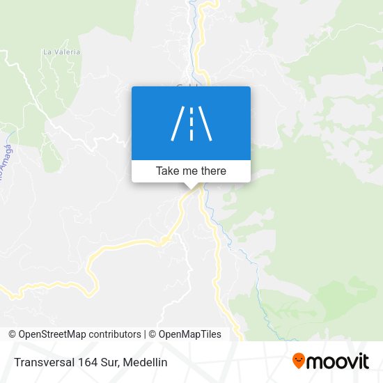 Transversal 164 Sur map