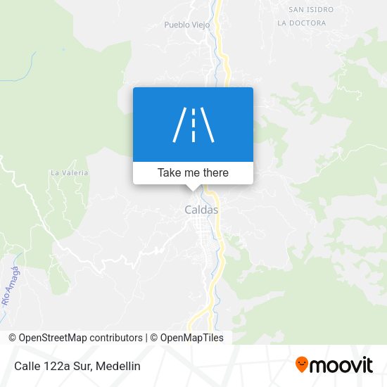 Mapa de Calle 122a Sur