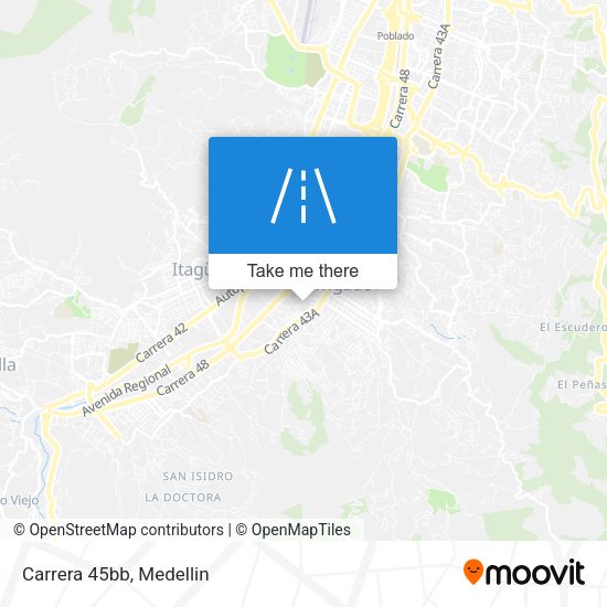 Mapa de Carrera 45bb