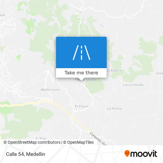 Mapa de Calle 54