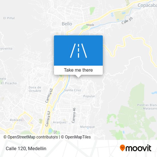 Mapa de Calle 120