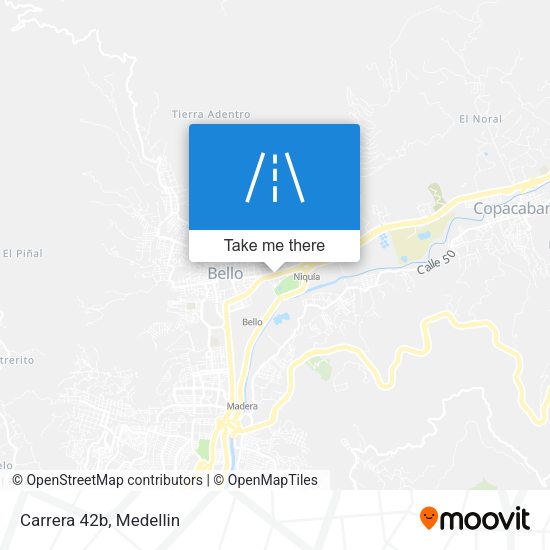 Mapa de Carrera 42b