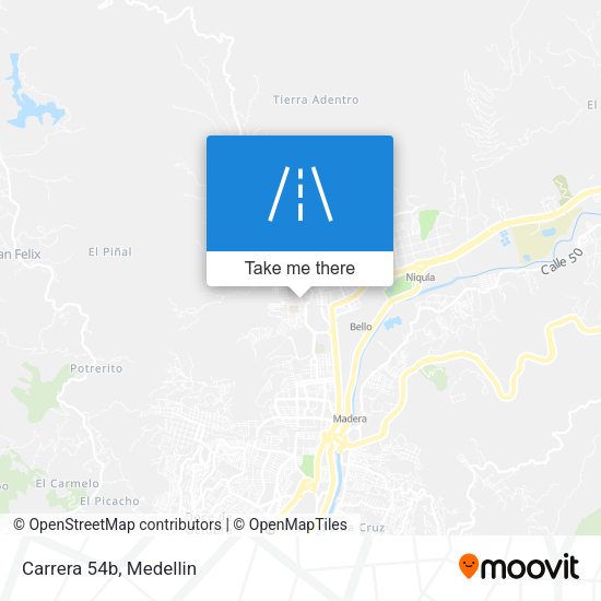 Mapa de Carrera 54b
