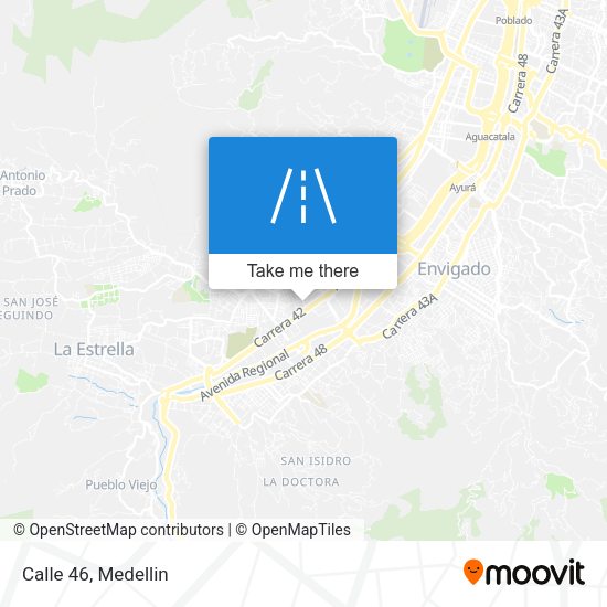 Mapa de Calle 46