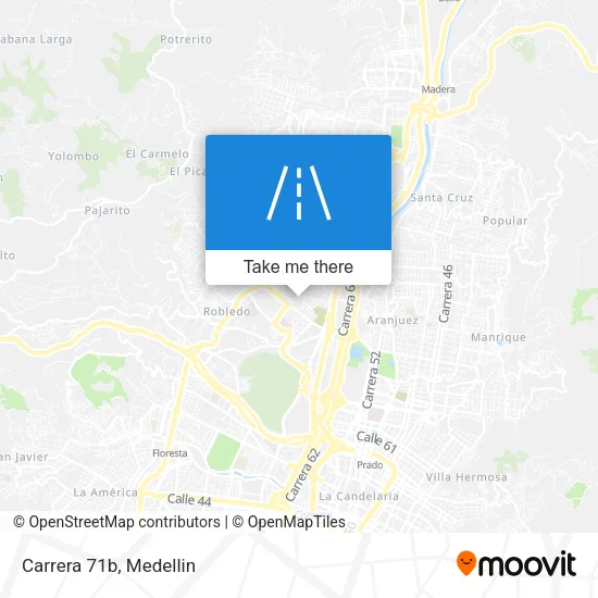 Mapa de Carrera 71b