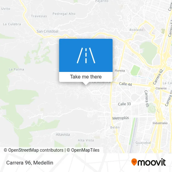 Mapa de Carrera 96