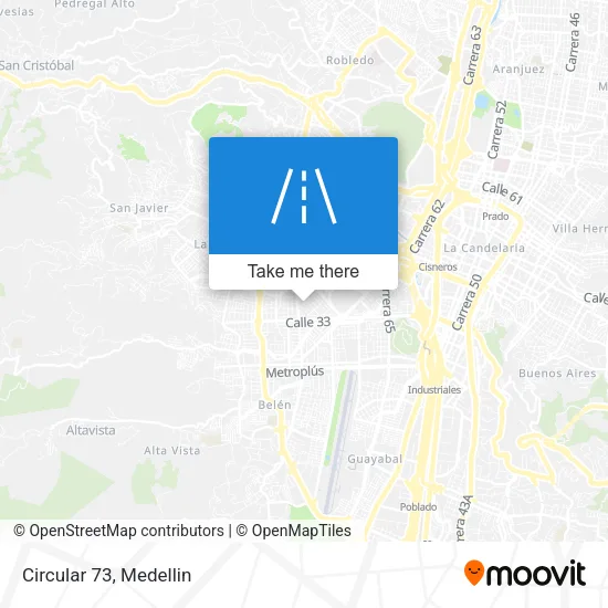 Mapa de Circular 73