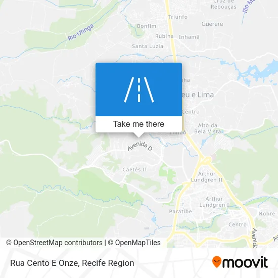 Rua Cento E Onze map